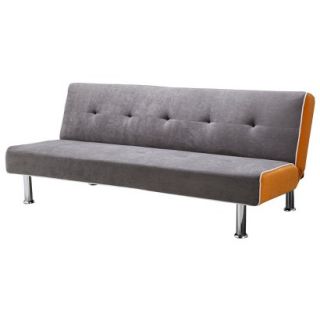 Convertible Sofa Dexter Sofa Bed   Orange/Gray