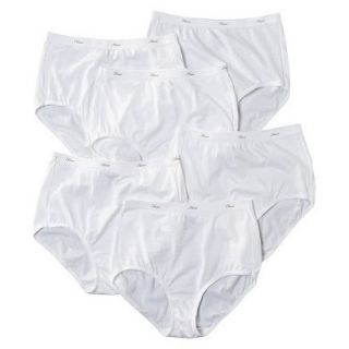 Hanes Womens 6 Pack Brief PP40WH   White 8