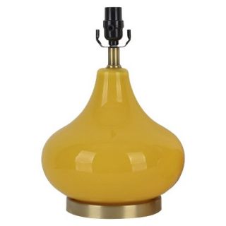 Threshold Large Glass Gourd Lamp Base   Summer Wheat (Includes CFL Bulb)