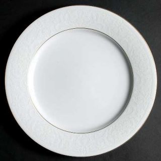 Nikko White Lace Gold Dinner Plate, Fine China Dinnerware   Fine China,White Flo