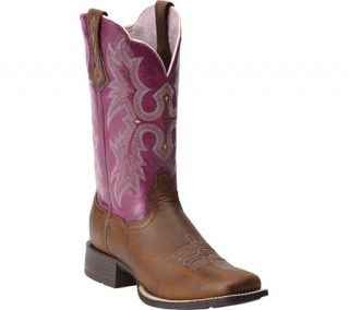 Womens Ariat Tombstone   Vintage Bomber/Plum Full Grain Leather Boots