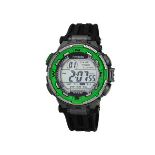 Armitron Mens Bright Green Chronograph 20ATM Digital Sport Watch