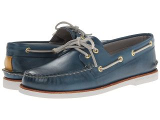 Sperry Top Sider Gold A/O 2 Eye Burnished Mens Shoes (Blue)