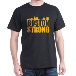  Boston Strong Gold T Shirt