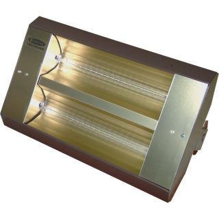 TPI Indoor/Outdoor Quartz Infrared Heater   10,922 BTU, 480 Volts, Galvanized