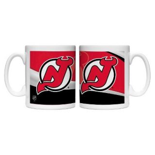 Boelter Brands NHL 2 Pack New Jersey Devils Wave Style Mug   Multicolor (15 oz)