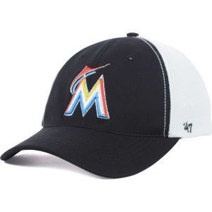 Miami Marlins 47 Brand MLB Draft Day Closer Cap