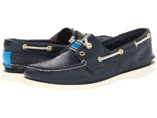 Sperry Top Sider Lexington Womens Lace Up Moc Toe Shoes (Navy)