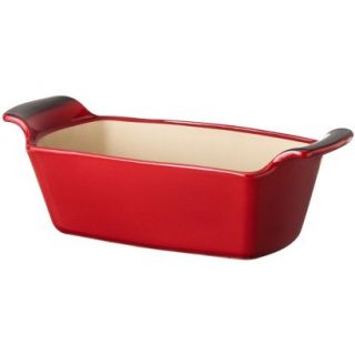 NaturalStone Handcraft 8 Cup Loaf Pan   Red