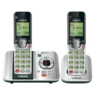 VTech DECT 6.0 Cordless Phone System (CS6529 2) with Answering Machine, 2