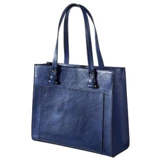 Merona Solid Tote Handbag   Blue
