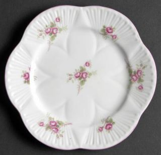 Shelley Bridal Rose (Dainty Shape) Bread & Butter Plate, Fine China Dinnerware  