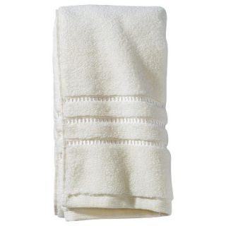Fieldcrest Luxury Shiny Dobby Hand Towel   Shell