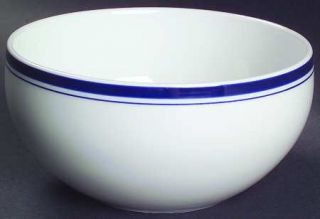 Crate & Barrel China Brasserie Coupe Cereal Bowl, Fine China Dinnerware   White,