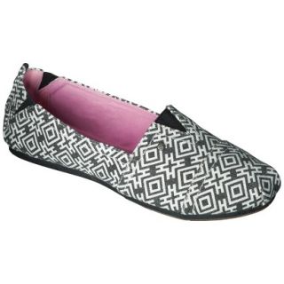 Womens Mad Love Lydia Loafer   Black/White 7.5
