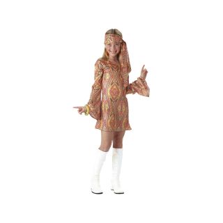 Disco Dolly Child Costume, Gold, Girls