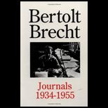 Bertolt Brecht  Journals 1934 1955
