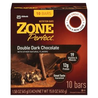 ZonePerfect Double Dark Chocolate Nutrition Bars   10 Count