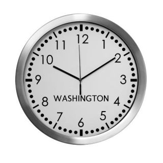  Washington Newsroom Modern Wall Clock