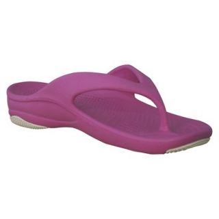 Girls Dawgs Premium Flip Flop   Hot Pink/White (12)