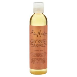 SheaMoisture Coconut & Hibiscus Bath, Body & Massage Oil   8 fl oz