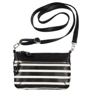 Merona Crossbody Handbag   Black/White