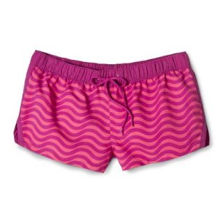 Womens Limited Edition Mossimo Supply Co. Swim Board Shorts  Hot Pink M