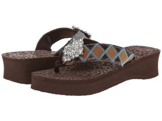 M&F Western Avilene Womens Sandals (Brown)