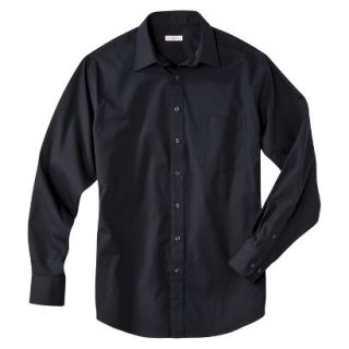 Merona Mens Ultimate Classic Fit Dress Shirt   Black Basin M