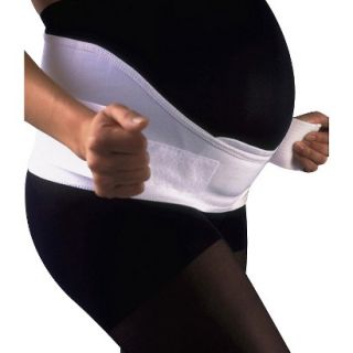 Gabrialla Medium Support Elastic Maternity Belt, L   White