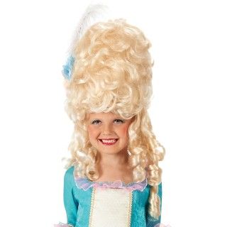 Marie Antoinette Kids Wig