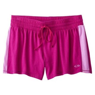 C9 by Champion Womens Jersey Short W/Mesh Inset   Pink XL
