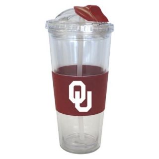 Boelter Brands NCAA 2 Pack Oklahoma Sooners No Spill Double Walled Tumbler with