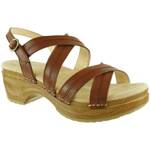 Sanita Clogs Womens Darcy Brown Sandals, Size 38 M   467580 03