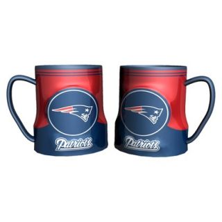 Boelter Brands NFL 2 Pack New England Patriots Game Time Mug   20 oz