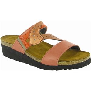 Naot Womens Kimberly Coral Reef Orange Mandarin Sandals, Size 38 M   4438 R95
