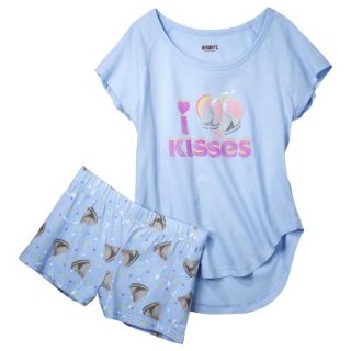 Hershey Kisses Juniors Pajama Set   Blue XL
