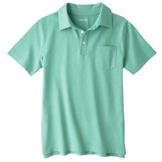 Cherokee Boys Polo Shirt   Green Curacao S