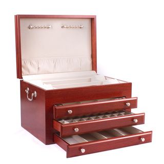 American Chest Co. Majestic Solid Wood Jewelry Chest
