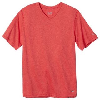 C9 By Champion Mens Advanced Duo Dry Endurance V  Neck Tee   Red XXL
