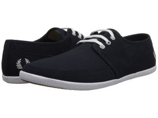 Fred Perry Tonic Canvas Mens Lace up casual Shoes (Black)