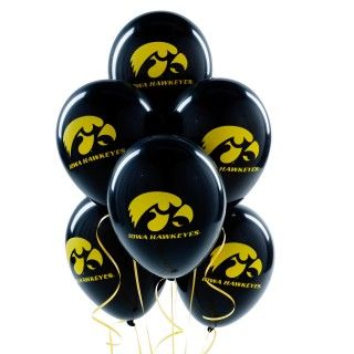 Iowa Hawkeyes Latex Balloons