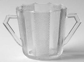Jeannette Dewdrop Open Sugar   Clear,Glassware 40S 60S