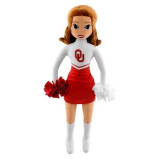 Bleacher Creatures University of Oklahoma Football Cheerleader Plush Doll