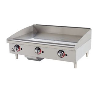 Star Manufacturing 36 Griddle   1 Steel Plate, Thermostat Controls, NG