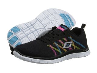 SKECHERS Flex Appeal   Something Fun Womens Lace up casual Shoes (Black)
