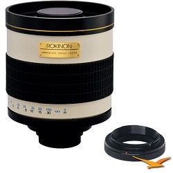 Rokinon 800mm F8.0 Mirror Lens for Samsung NX (White Body)   800M