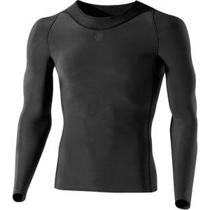 Skins Compression Mens RY400 Long Sleeve Top Graphite , Size M   B43039005