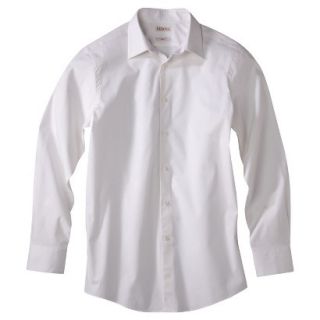 Merona Mens Tailored Fit Dress Shirt   True White XXL