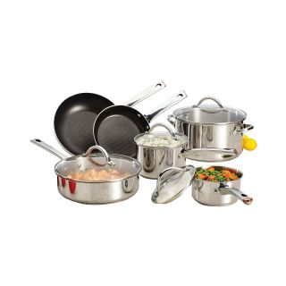Farberware 10 pc. Stainless Steel Cookware Set
